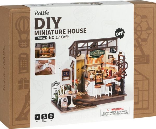 Produktbild: Book Nook DIY B&uuml;cherecke NO.17 Caf&eacute;