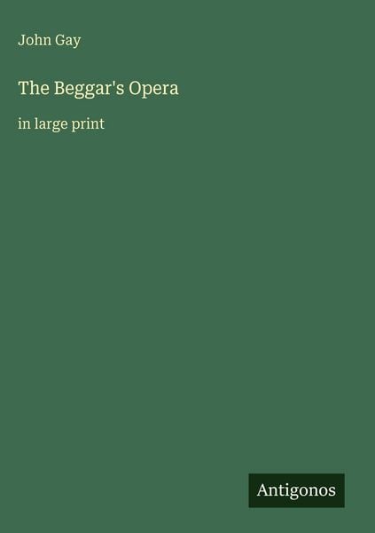 Produktbild: The Beggar's Opera
