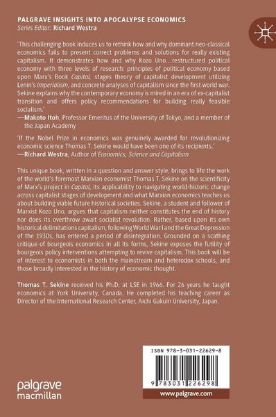 Produktbild: Marx, Uno and the Critique of Economics