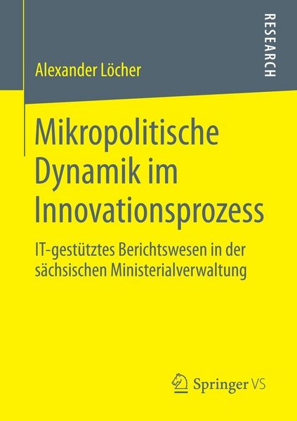 Produktbild: Mikropolitische Dynamik im Innovationsprozess