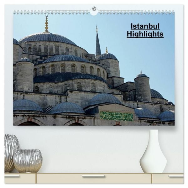 Istanbul Highlights (hochwertiger Premium Wandkalender 2026 DIN A2 quer), Kunstdruck in Hochglanz