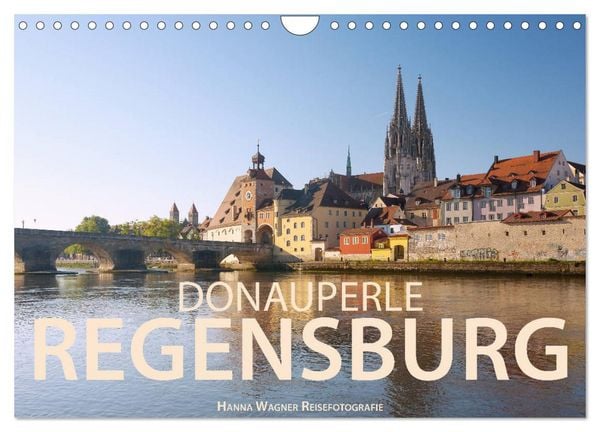Produktbild: Donauperle Regensburg (Wandkalender 2026 DIN A4 quer), CALVENDO Monatskalender
