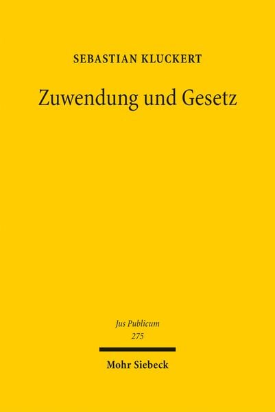 Produktbild: Zuwendung und Gesetz