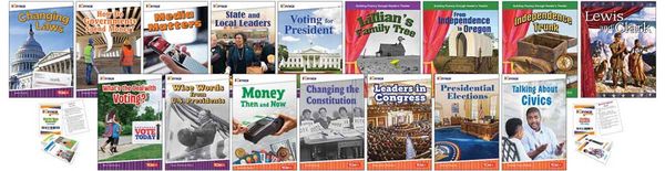 Produktbild: Understanding American Voting, Elections, Laws and Leaders 16-Book Set Plus 2-Card Decks for Grades 4-5
