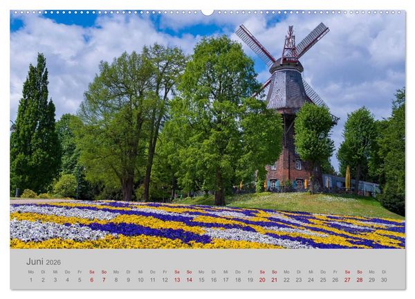 Produktbild: Hansestadt Bremen (hochwertiger Premium Wandkalender 2026 DIN A2 quer), Kunstdruck in Hochglanz