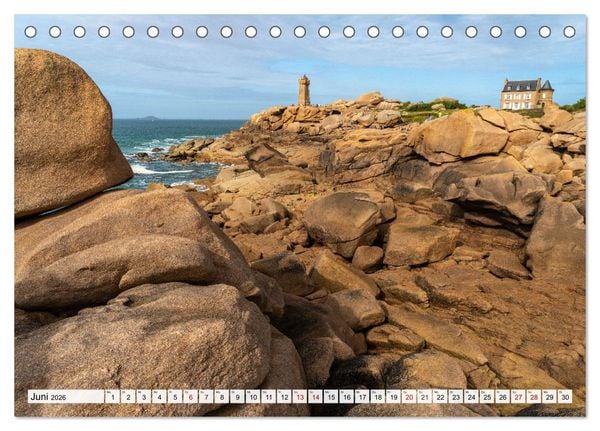 Produktbild: Traumhaftes Frankreich (Tischkalender 2026 DIN A5 quer), CALVENDO Monatskalender