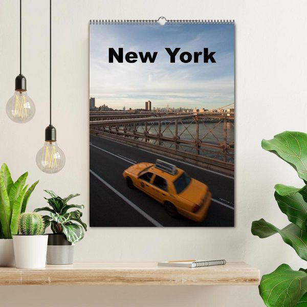 Produktbild: New York (Wandkalender 2026 DIN A2 hoch), CALVENDO Monatskalender