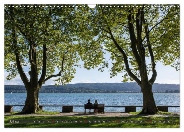 Produktbild: Die Halbinsel Mettnau - Erholungsort im Bodensee (Wandkalender 2026 DIN A3 quer), CALVENDO Monatskalender