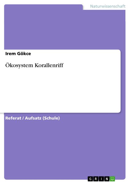 Produktbild: &Ouml;kosystem Korallenriff