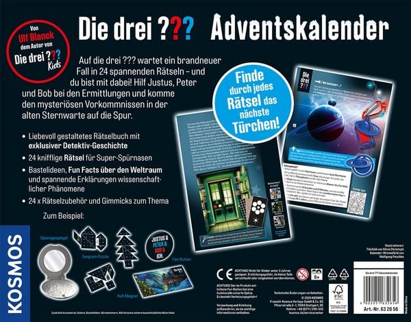 Produktbild: Die drei ??? Adventskalender 2025