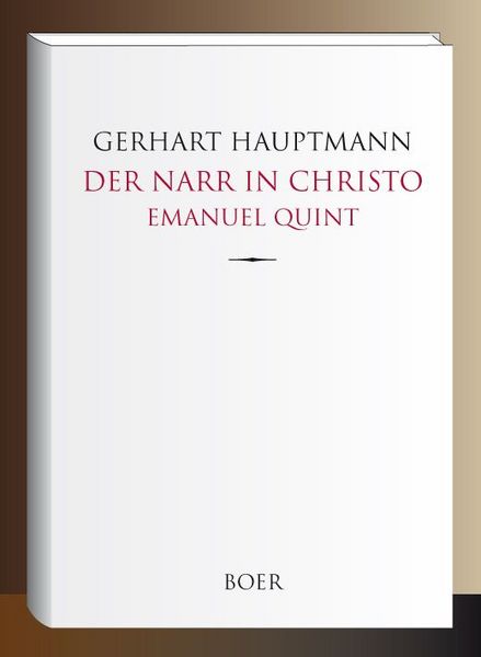 Produktbild: Der Narr in Christo Emanuel Quint