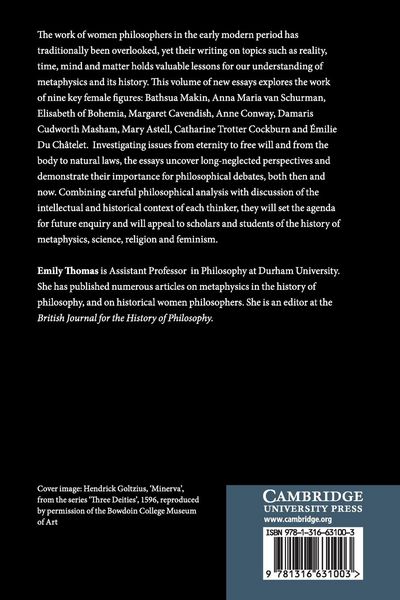 Produktbild: Early Modern Women on Metaphysics