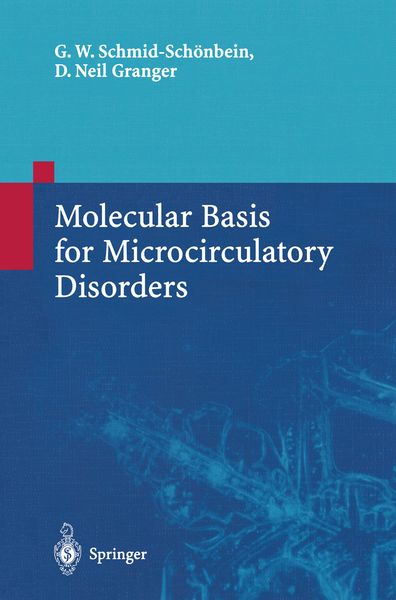 Produktbild: Molecular Basis for Microcirculatory Disorders