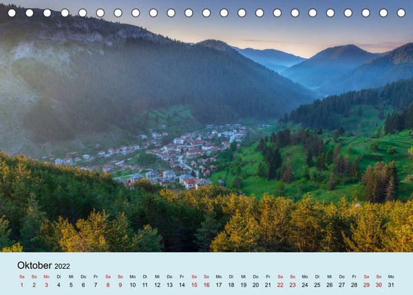 Produktbild: Unbekanntes Bulgarien (Tischkalender 2022 DIN A5 quer)