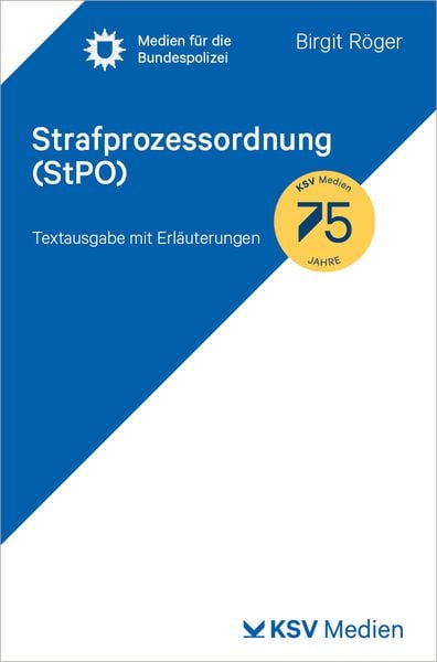 Produktbild: Strafprozessordnung (StPO)