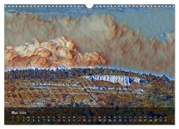Produktbild: Surreales Farbspiel (Wandkalender 2026 DIN A3 quer), CALVENDO Monatskalender