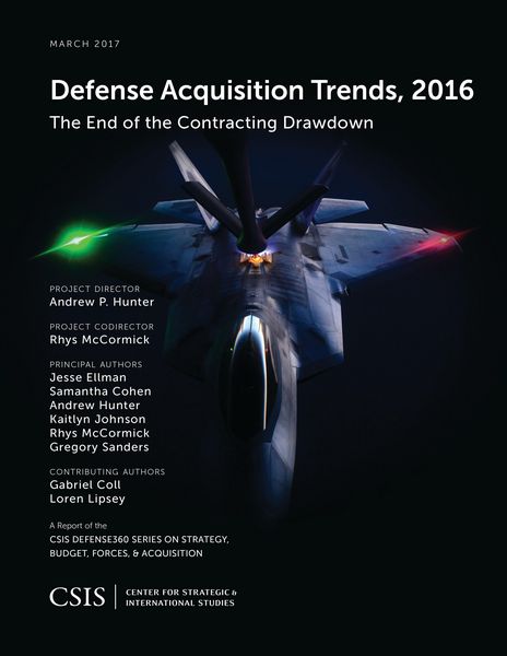 Produktbild: Defense Acquisition Trends, 2016