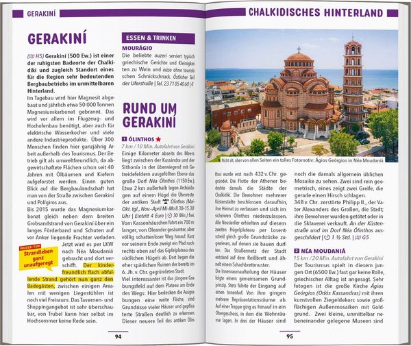 Produktbild: MARCO POLO Reisef&uuml;hrer Chalkidik&iacute;, Thessalon&iacute;ki