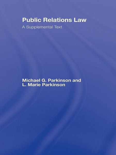 Produktbild: Public Relations Law