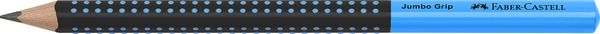 Faber-Castell Bleistift Jumbo Grip Two schw/blau