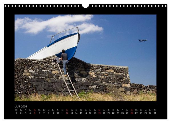 Produktbild: Azoren - S&atilde;o Miguel (Wandkalender 2026 DIN A3 quer), CALVENDO Monatskalender