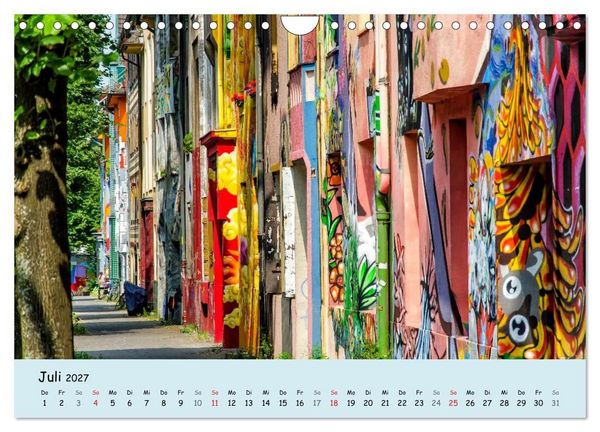 Produktbild: D&uuml;sseldorf - Die Kiefernstra&szlig;e (Wandkalender 2027 DIN A4 quer), CALVENDO Monatskalender