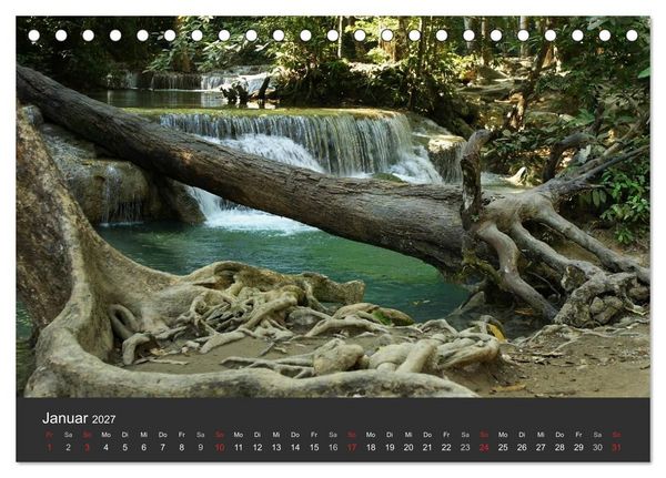 Produktbild: Thailand - exotisch und faszinierend (Tischkalender 2027 DIN A5 quer), CALVENDO Monatskalender