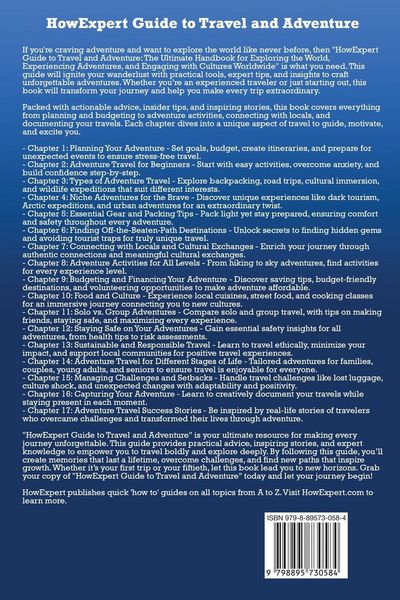 Produktbild: HowExpert Guide to Travel and Adventure