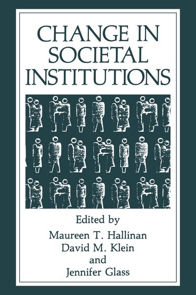 Produktbild: Change in Societal Institutions