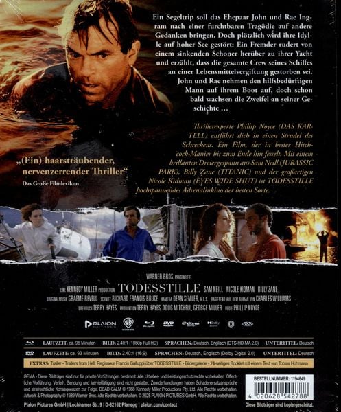 Produktbild: Todesstille - Mediabook (Blu-ray+DVD)