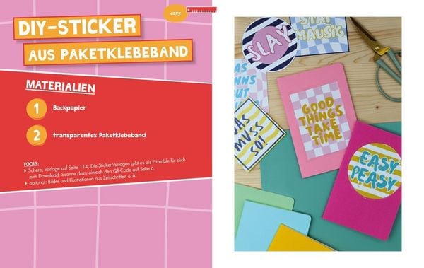 Produktbild: Basteln mit 5 Materialien