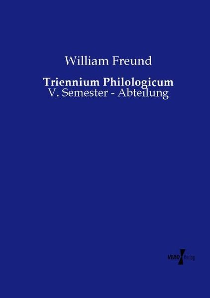 Produktbild: Triennium Philologicum