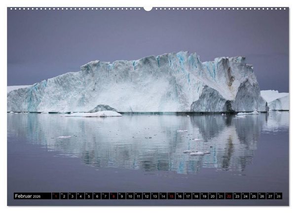 Produktbild: Ilulissat Eisfjord, Gr&ouml;nland. EIS - FORM UND LICHT (Wandkalender 2026 DIN A2 quer), CALVENDO Monatskalender