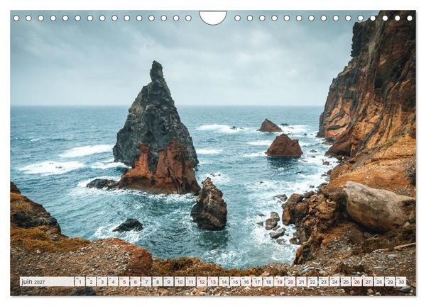 Produktbild: Mad&egrave;re - Paradis dans l&rsquo;Atlantique (Calendrier mural 2027 DIN A4 vertical), CALVENDO calendrier mensuel