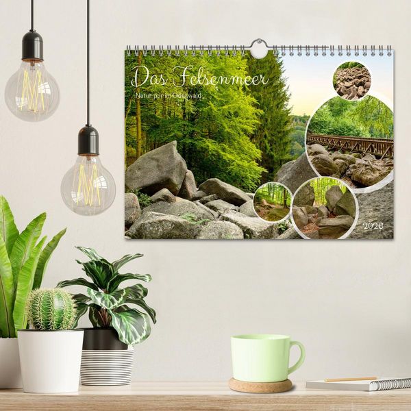 Produktbild: Das Felsenmeer - Natur pur im Odenwald (Wandkalender 2026 DIN A4 quer), CALVENDO Monatskalender