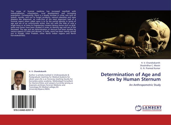 Produktbild: Determination of Age and Sex by Human Sternum