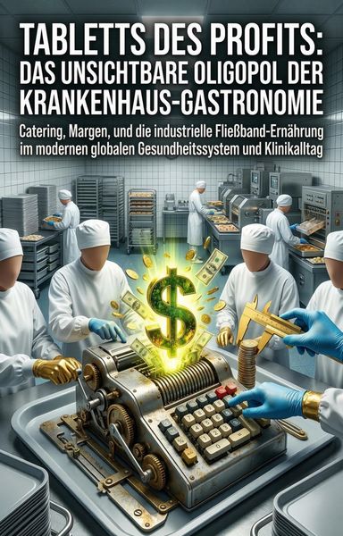 Produktbild: Tabletts des Profits: Das unsichtbare Oligopol der Krankenhaus-Gastronomie