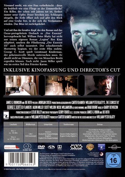 Produktbild: Der Exorzist 3 - Special Edition [2 DVDs]