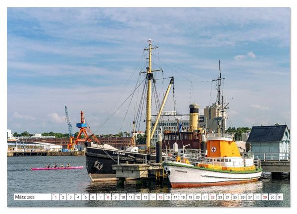 Produktbild: Schleswig Holstein - Landeshauptstadt Kiel (Wandkalender 2026 DIN A2 quer), CALVENDO Monatskalender