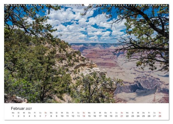 Produktbild: USA &ndash; Landschaft und Sehnsucht (hochwertiger Premium Wandkalender 2027 DIN A2 quer), Kunstdruck in Hochglanz