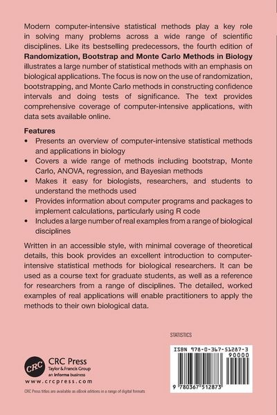 Produktbild: Randomization, Bootstrap and Monte Carlo Methods in Biology