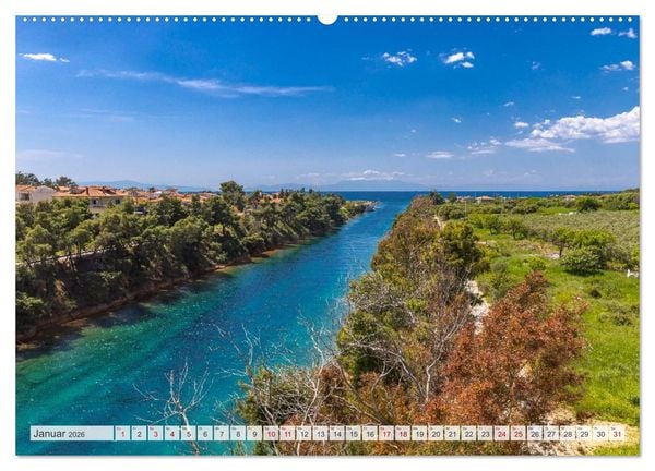 Produktbild: Griechenland - Thessaloniki und Chalkidiki (Wandkalender 2026 DIN A2 quer), CALVENDO Monatskalender