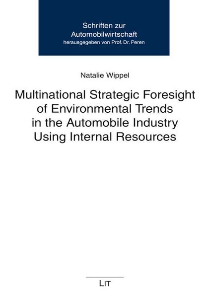 Produktbild: Wippel, N: Multinational Strategic Foresight