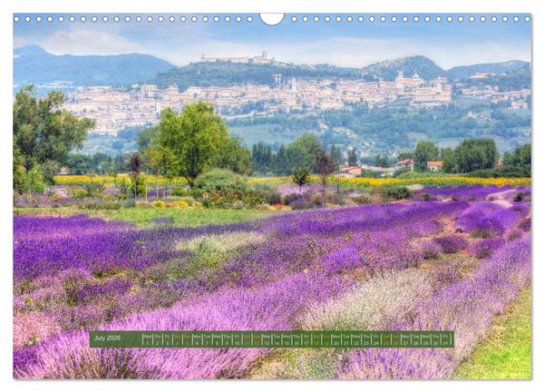 Produktbild: Umbria The green heart of Italy (Wall Calendar 2026 DIN A3 landscape), CALVENDO 12 Month Wall Calendar