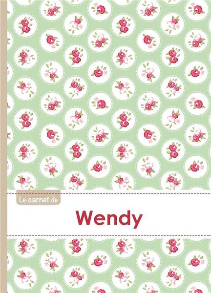Produktbild: Carnet wendy lignes,96p,a5