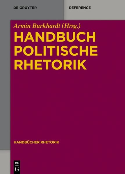 Produktbild: Handbuch Politische Rhetorik