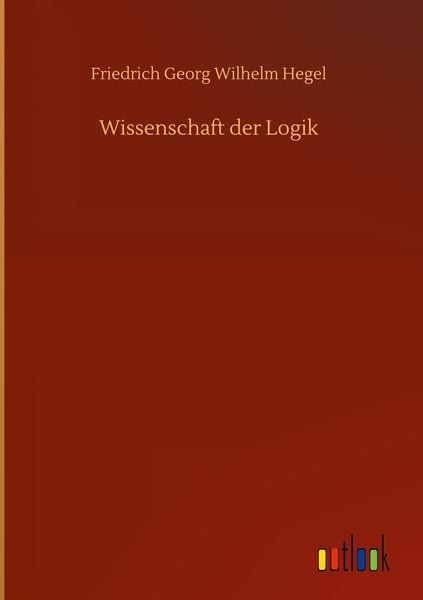 Produktbild: Wissenschaft der Logik
