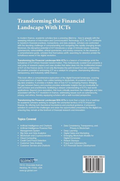 Produktbild: Transforming the Financial Landscape With ICTs