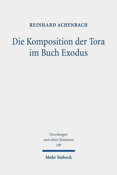 Produktbild: Die Komposition der Tora im Buch Exodus