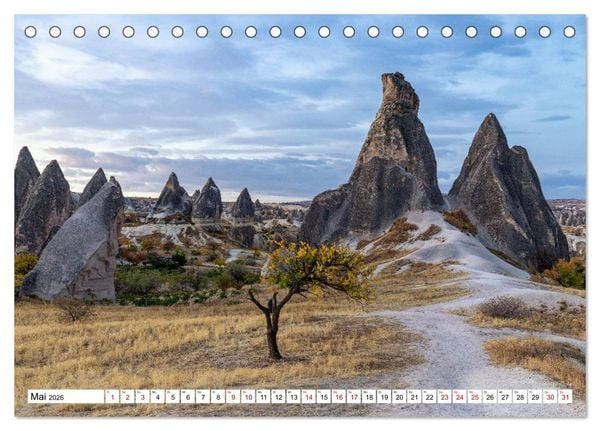Produktbild: Kappadokien, Feent&uuml;rme und Ballontr&auml;ume (Tischkalender 2026 DIN A5 quer), CALVENDO Monatskalender